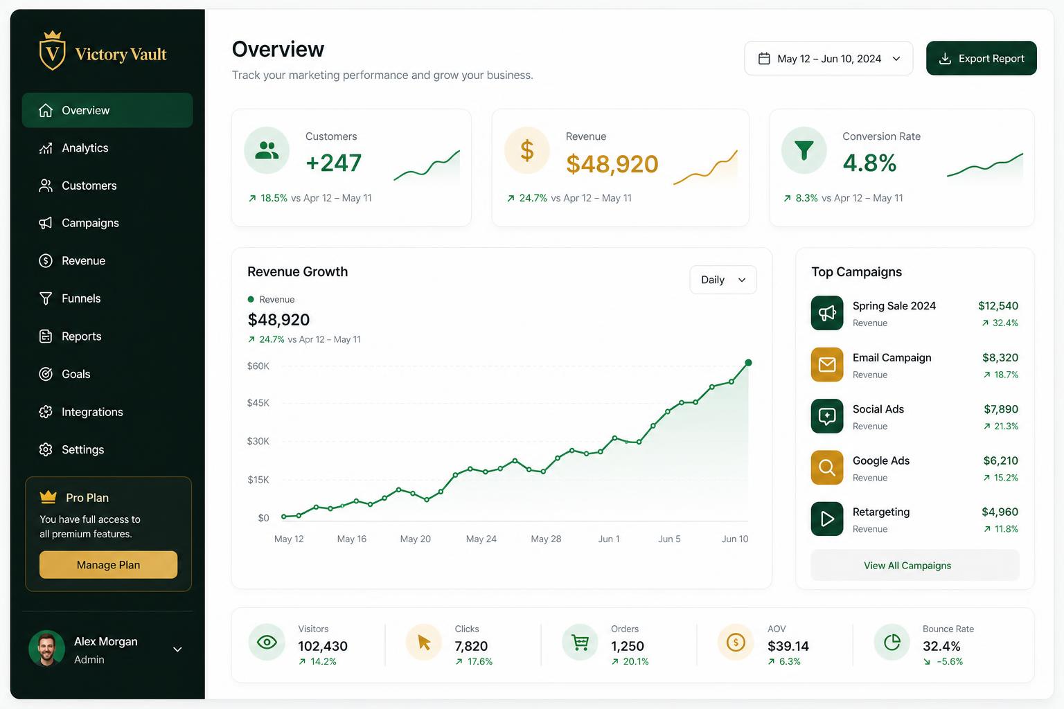 Revenue & Customer Analytics